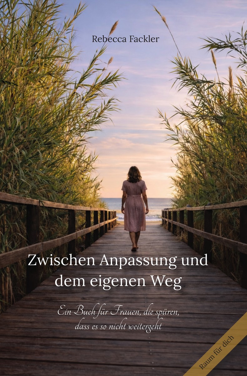 Buchcover: Zwischen Anpassung und dem eigenen Weg von Rebecca Fackler